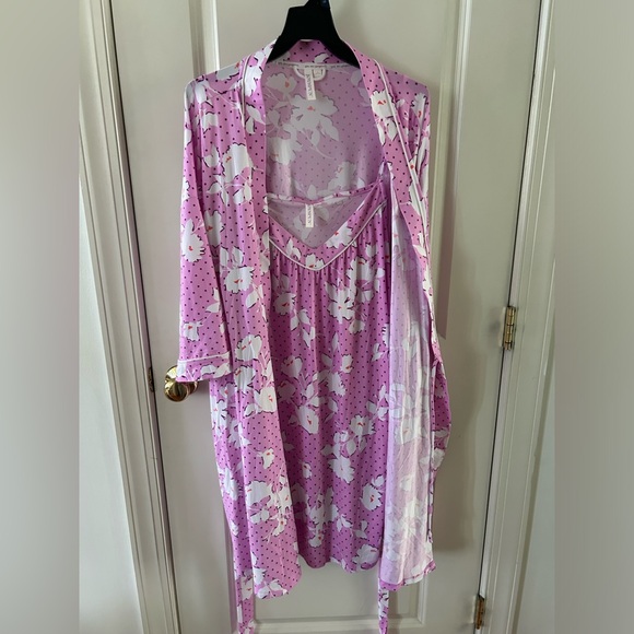 Other - 2pc Sleep set nightgown dress and robe sz 3x (22W-24W)